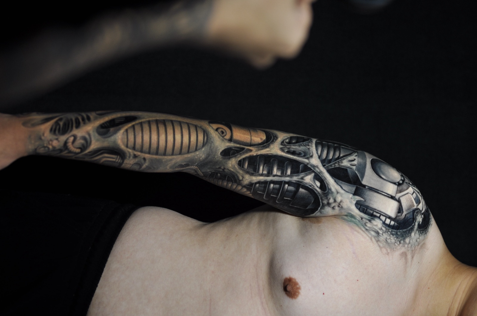Eastern composition tattoo